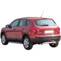 PARE CHOC ARRIERE INOX Ø 76 NISSAN QASHQAI - 02/2007- - accessoires 4X4 MISUTONIDA