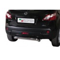 PARE CHOC ARRIERE INOX Ø 76 NISSAN QASHQAI 2010- CE - accessoires 4X4 MISUTONIDA