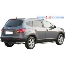 PROTECTION ANGLES DE PARE-CHOC INOX Ø 63 NISSAN QASHQAI 02/2007- accessoire 4X4 MARINA