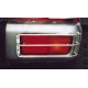 PROTECTION FEUX ARRIERE INOX SUR P/CHOC NISSAN PATROL GR - 1993 ( X2 )