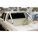 ROLL BAR INOX DOUBLE TUBES Ø 76 NISSAN NAVARA DOUBLE CAB 1998- 2002