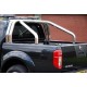 ROLL BAR INOX TRI TUBE Ø 76 NISSAN NAVARA 2005- (fixation bord benne)