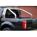 ROLL BAR INOX TRI TUBE Ø 76 NISSAN NAVARA 2005- (fixation bord benne)