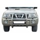 SMALL BAR TUBULAIRE INOX NISSAN PATROL GR 2003- MARQUAGE PATROL GR