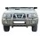 SMALL BAR TUBULAIRE INOX NISSAN PATROL GR 2003- MARQUAGE PATROL GR