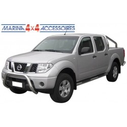 SUPER BAR INOX Ø 76 NISSAN NAVARA D40 2005- CE - accessoires 4X4 MISUTONIDA