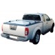 TONNEAU COVER ALU NISSAN NAVARA DOUBLE CAB C-CHANEL 2005- - accessoires 4x4