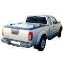 TONNEAU COVER ALU NISSAN NAVARA DOUBLE CAB C-CHANEL 2005- - accessoires 4x4