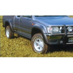 TUBE BAS DE CAISSE NISSAN NAVARA DOUBLE CAB 1998- 2005 - accessoires 4X4 MISUTONIDA