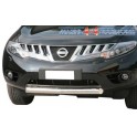 TUBE PROTECTION AVANT INOX Ø 76 NISSAN MURANO 2008- - accessoires 4X4 MISUTONIDA