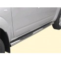 TUBES MARCHE PIEDS INOX 76 NISSAN NAVARA 2005- DOUBLE CAB - accessoires 4x4