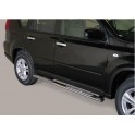 TUBES MARCHE PIEDS OVALE INOX DESIGN NISSAN X TRIAL 2011- - accessoires 4X4 MISUTONIDA