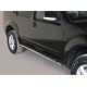 TUBES MARCHE PIEDS OVALE INOX 76 NISSAN PATHFINDER 2011- - accessoires 4X4 MISUTONIDA