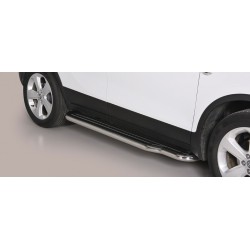 MARCHE PIEDS INOX 50 OPEL MOKKA 2012- accessoires 4x4 MISUTONIDA