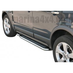 Marche pieds INOX Ø50 OPEL ANTARA 2007- - accessoires 4X4 MISUTONIDA