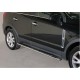 TUBES MARCHE PIEDS OVALE INOX Ø 76 OPEL ANTARA 2011- - accessoires 4X4 MISUTONIDA