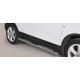 TUBES MARCHE PIEDS OVALE INOX DESIGN OPEL MOKKA 2012- accessoires 4x4 MISUTONIDA