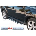 Marche pieds INOX Ø50 INOX PEUGEOT 4007 2008- - accessoires 4X4 MISUTONIDA