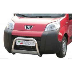 MEDIUM BAR INOX 63 PEUGEOT BIPPER 2008- CE - accessoires 4X4 MISUTONIDA