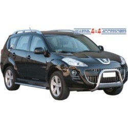 MEDIUM BAR INOX Ø 63 PEUGEOT 4007 2008- CE - accessoires 4X4 MISUTONIDA