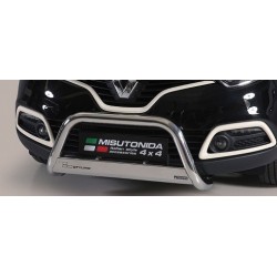 MEDIUM BAR INOX 63 RENAULT CAPTUR 2013- CE - accessoires 4X4 MISUTONIDA