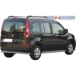 PARE CHOC ARRIERE INOX 63 RENAULT KANGOO 2007 - - accessoires 4X4 MISUTONIDA