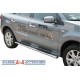 Tubes marche-pieds ovale inox Ø 76 RENAULT KOLEOS 2008- CE - accessoires 4X4 MISUTONIDA