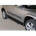 Marche pieds INOX 50 SKODA YETI 2010- - accessoires 4X4 MISUTONIDA