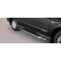 Marche pieds INOX 50 SSANGYONG ACTYON SPORTS 2012- - accessoires 4X4 MISUTONIDA