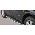 Marche pieds INOX 50 SSANGYONG KYRON 2007- accessoires 4X4 MISUTONIDA