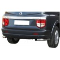 PROTECTION ANGLES DE PARE-CHOC INOX Ø 63 SSANGYONG KYRON accessoire 4X4 MARINA