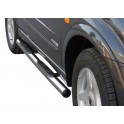 TUBES MARCHE PIEDS INOX Ø 76 SSANGYONG KYRON - accessoires 4X4 MISUTONIDA