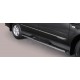 TUBES MARCHE PIEDS OVALE INOX 76 SSANGYONG ACTYON SPORTS 2012- - accessoires 4X4 MISUTONIDA