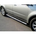 TUBES MARCHE PIEDS OVALE INOX DESIGN SUBARU TRIBECA 2006- 2007 accessoire 4X4 MARINA