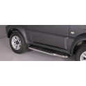 Marche pieds INOX 50 SUZUKI JIMNY 2012- accessoires 4x4 MISUTONIDA