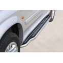 Marche pieds INOX Ø50 SUZUKI GRAND VITARA 2005- 3 PORTES