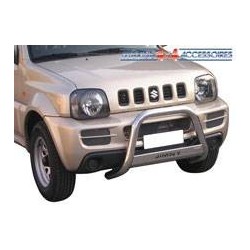 MEDIUM BAR INOX Ø 63 SUZUKI JIMNY 2006- ESSENCE CE - accessoires 4X4 MISUTONIDA