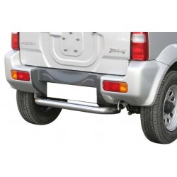 PARE CHOC ARRIERE INOX Ø 63 SUZUKI JIMNY 2006- - accessoires 4X4 MISUTONIDA