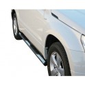 TUBES MARCHE PIEDS INOX 76 SUZUKI GRAND VITARA 5P 2009- - accessoires 4X4 MISUTONIDA