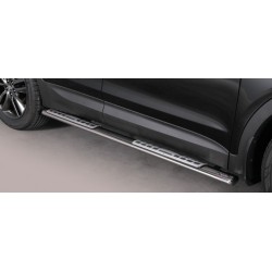 TUBES MARCHE PIEDS OVALE INOX DESIGN SUZUKI JIMNY 2012- accessoires 4x4 MISUTONIDA