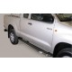 Marche pieds INOX 50 TOYOTA HILUX EXTRA CAB 2011- - accessoires 4X4 MISUTONIDA