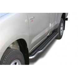 Marche pieds INOX Ø50 TOYOTA VIGO XTRA CAB - accessoires 4x4 sonauto