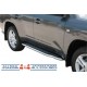 MARCHE-PIEDS INOX Ø50 INOX TOYOTA LC200 V8 2008- accessoires 4X4 MISUTONIDA