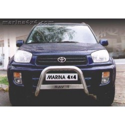 MEDIUM BAR INOX 63.5 TOYOTA RAV 4 2000- 2003 - accessoires 4X4 MISUTONIDA