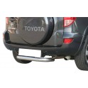 PARE CHOC ARRIERE INOX 76 TOYOTA RAV 4 2006- accessoires 4X4 MISUTONIDA