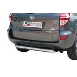 PARE CHOC ARRIERE INOX 76 TOYOTA RAV 4 2009- 2010 - accessoires 4X4 MISUTONIDA