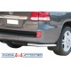 PROTECTION ANGLES DE PARE-CHOC INOX Ø 63 TOYOTA LC200 V8 2008- 