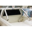 ROLL BAR INOX DOUBLE TUBES Ø 76 TOYOTA HILUX 1998- 2005 EXTRA CAB