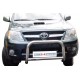 SMALL BAR INOX Ø 63 TOYOTA VIGO 2005- CEE - accessoires 4x4 sonauto