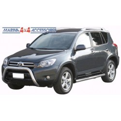 SUPER BAR INOX Ø 76 TOYOTA RAV4 2006- CE - accessoires 4X4 MISUTONIDA